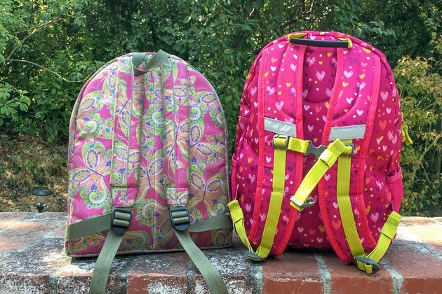 Виниловые рюкзаки для школы