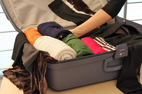 Как упаковать в чемодан вещи