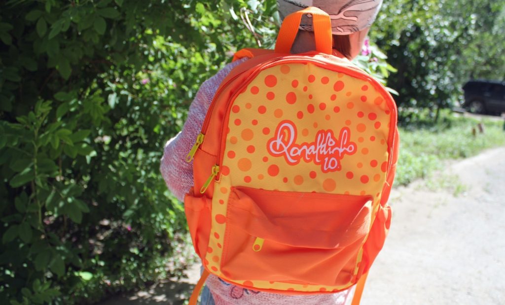 Оранжевый рюкзак Ronaldinho