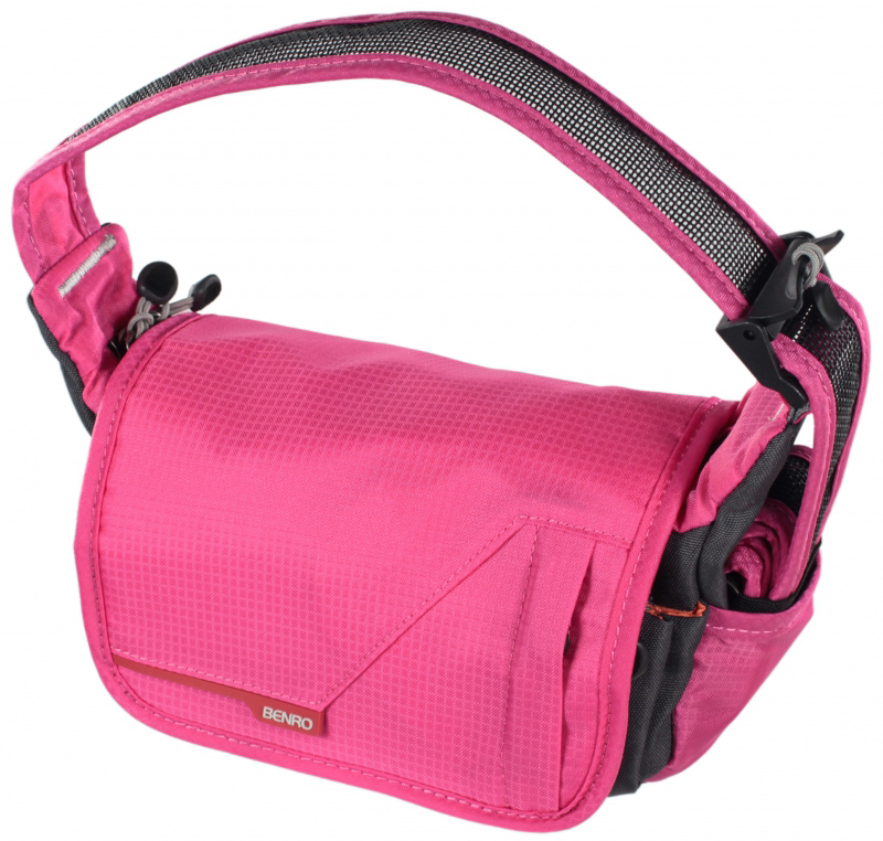 Розовая сумка для переноски оборудования