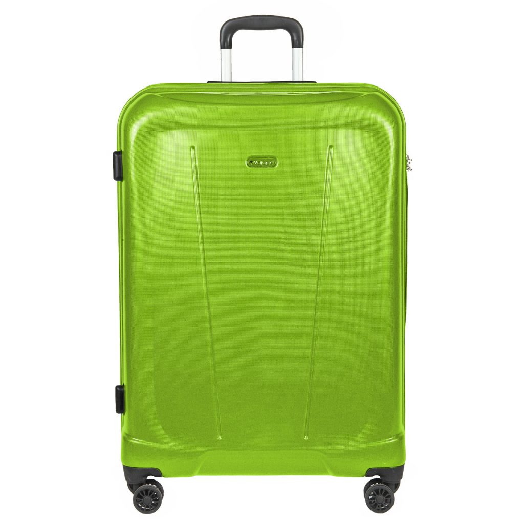Зеленый дорожный чемодан