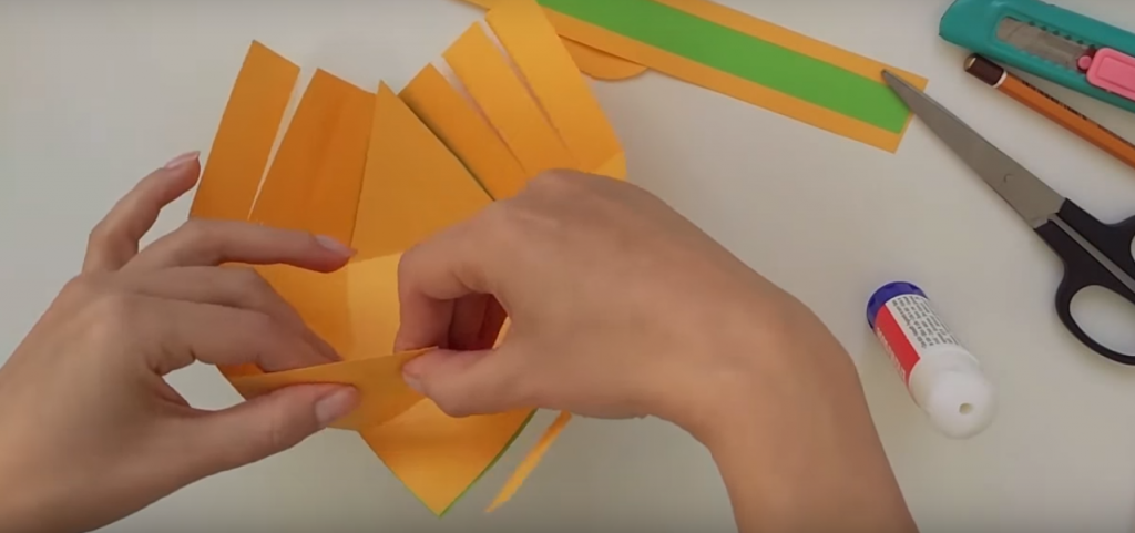 Создание корзинки из бумаги